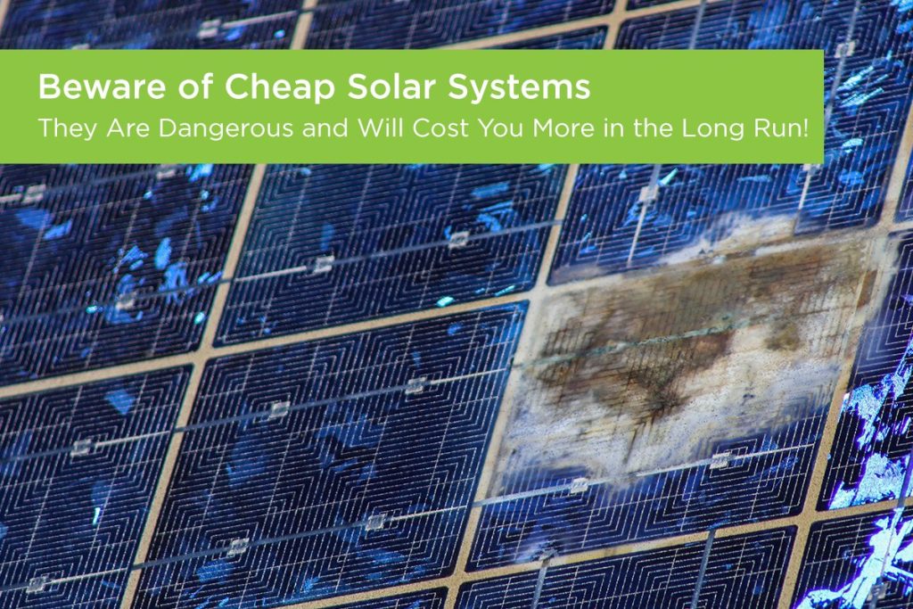 Costly mistakes people make when buying cheap solar systems and how to avoid them
