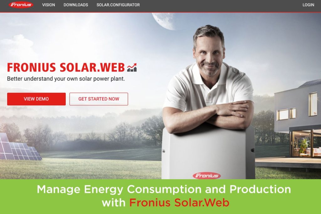How to manage your energy consumption & production with fronius solar.web: watch